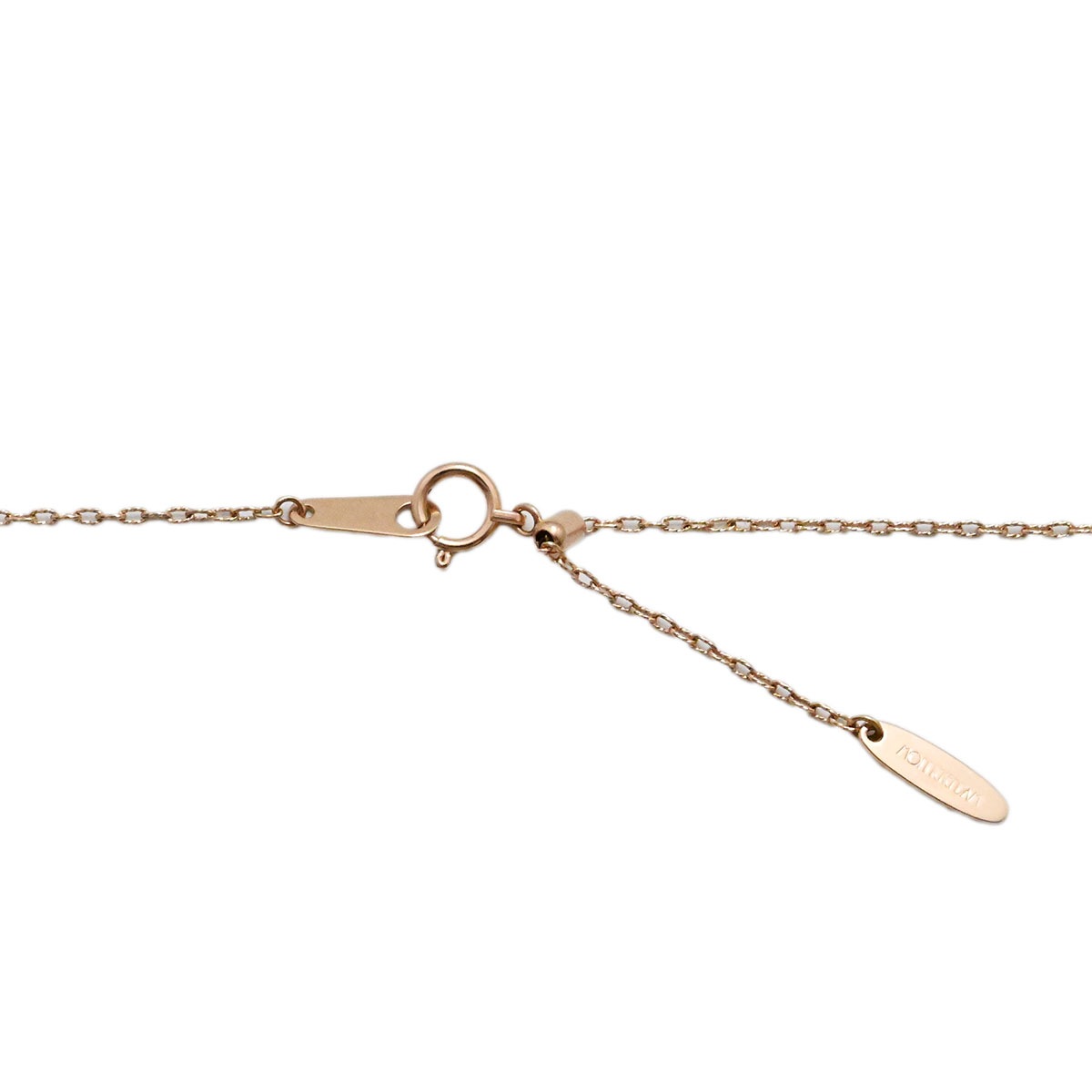 モニッケンダム MONNICKENDAM K18PG ダイヤ0.15ct ペアシェイプ