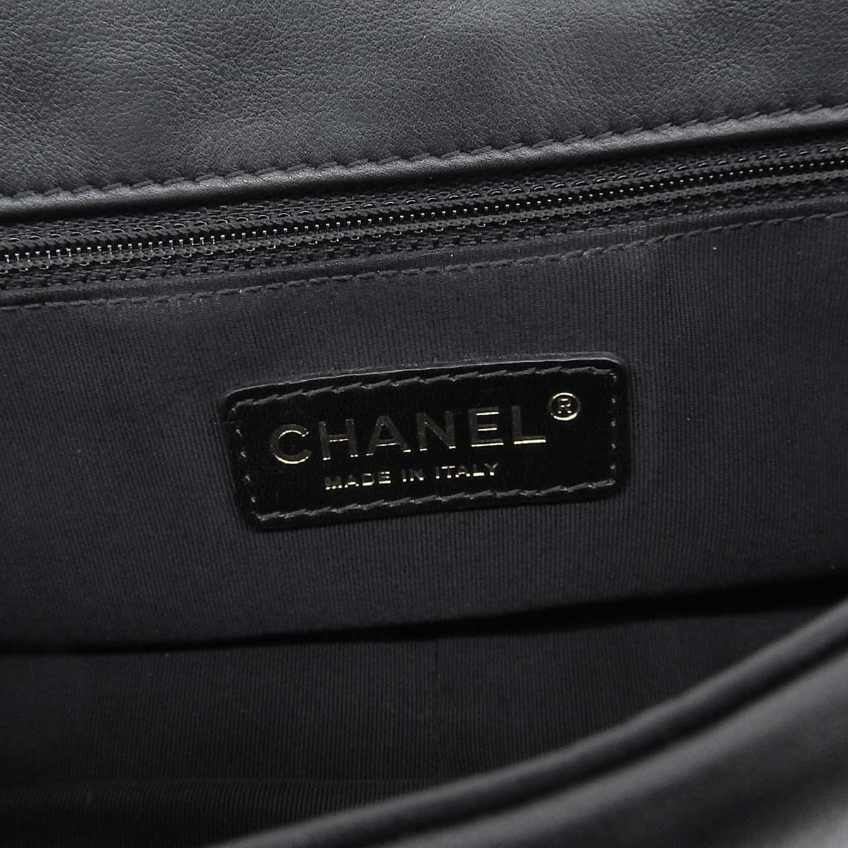 シャネル CHANEL ココマーク ダブルチェーン ショルダーバッグ チェーンショルダー 斜め掛け ラムスキン ブラック レディース 14番台 4645