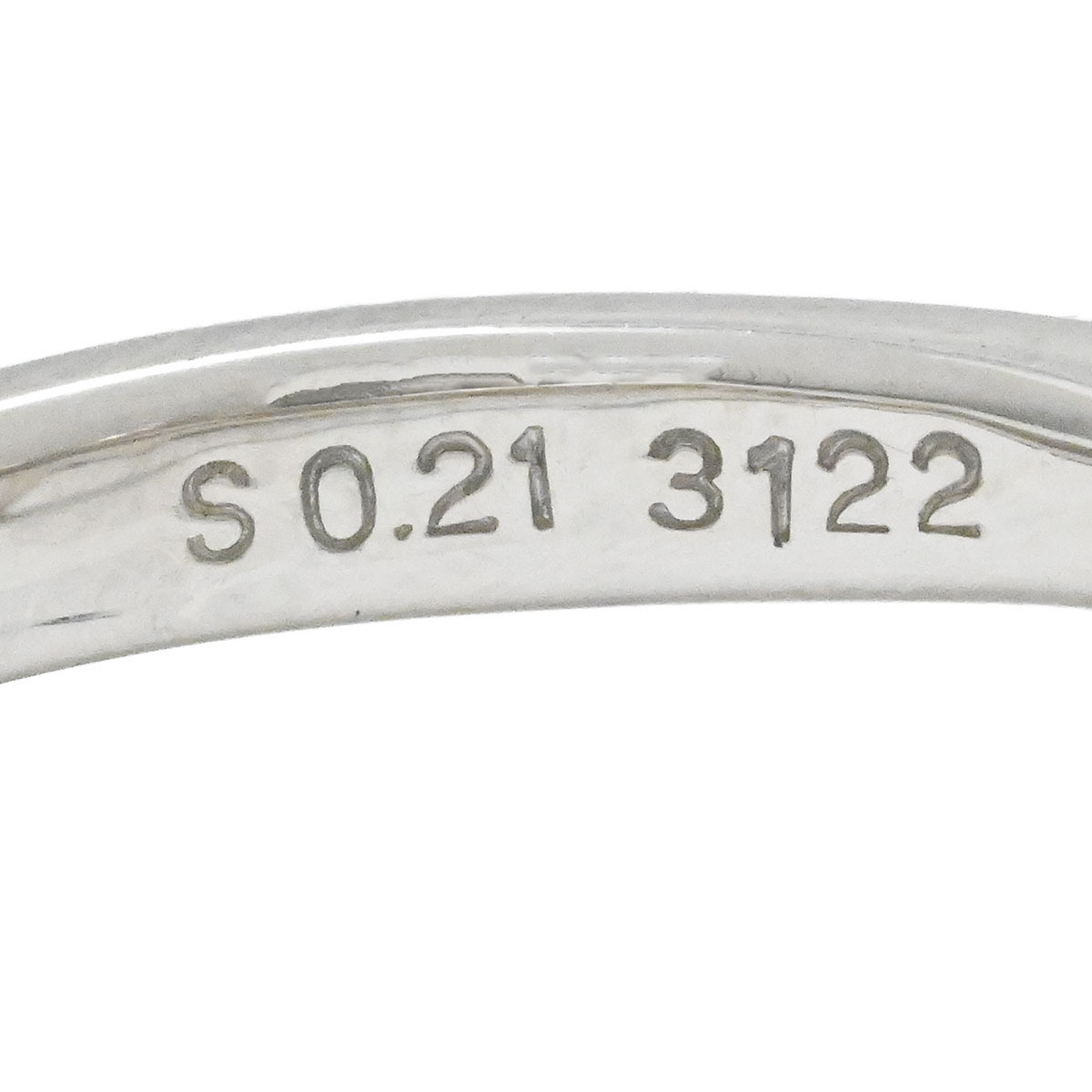 ポーラ POLA Pt900 プラチナ ダイヤ0.11ct サファイア0.21ct リング サイズ9号 レディース  3919