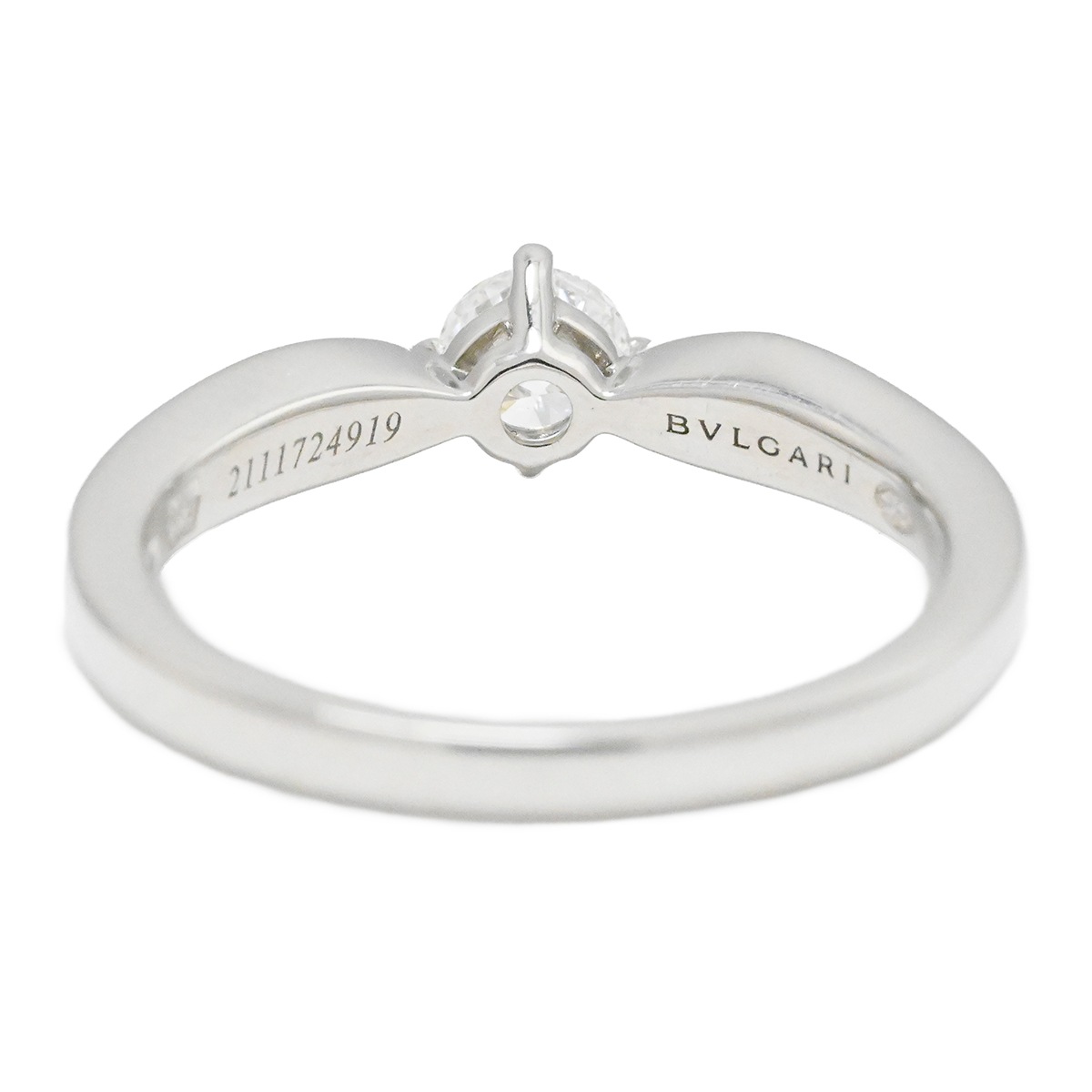 ブルガリ BVLGARI PT950 プラチナ デディカータ ア ヴェネチア ダイヤ リング サイズ8号 レディース  2037