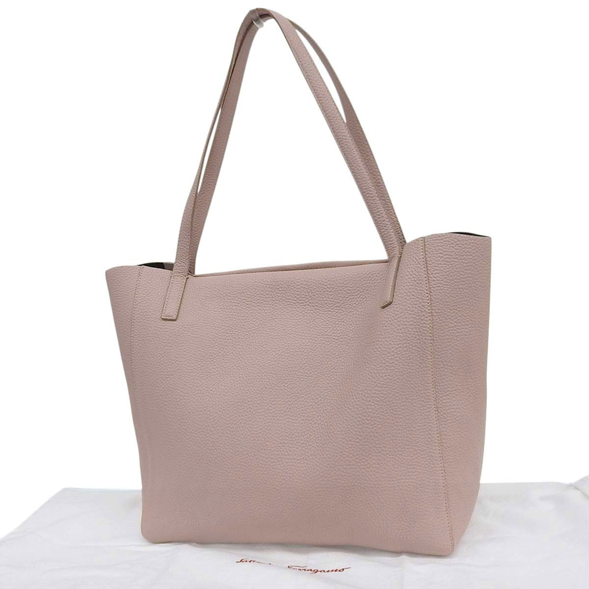 フェラガモ FERRAGAMO トートバッグ レザー ピンク レディース 4647