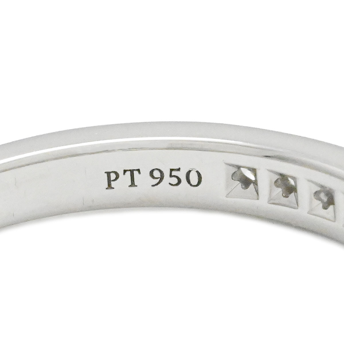 ティファニー TIFFANY & Co. Pt950 プラチナ チャネルセッティング