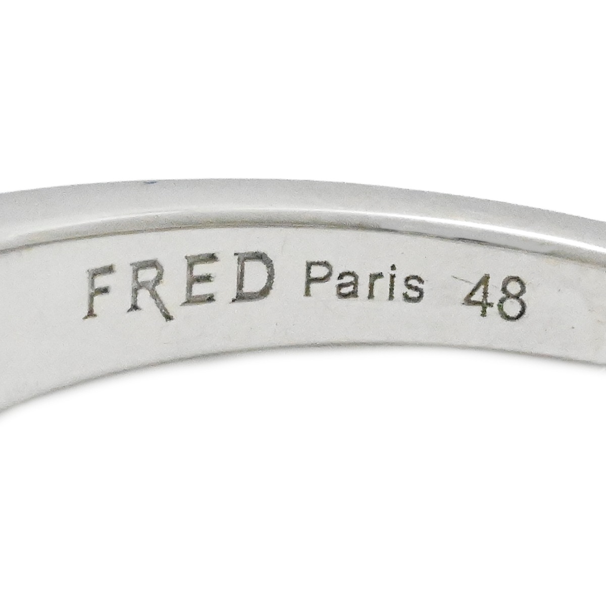 フレッド FRED PT950 プラチナ ダイヤ0.31ct F VS1 Excellent リング ダイヤモンド サイズ8号 レディース  2038