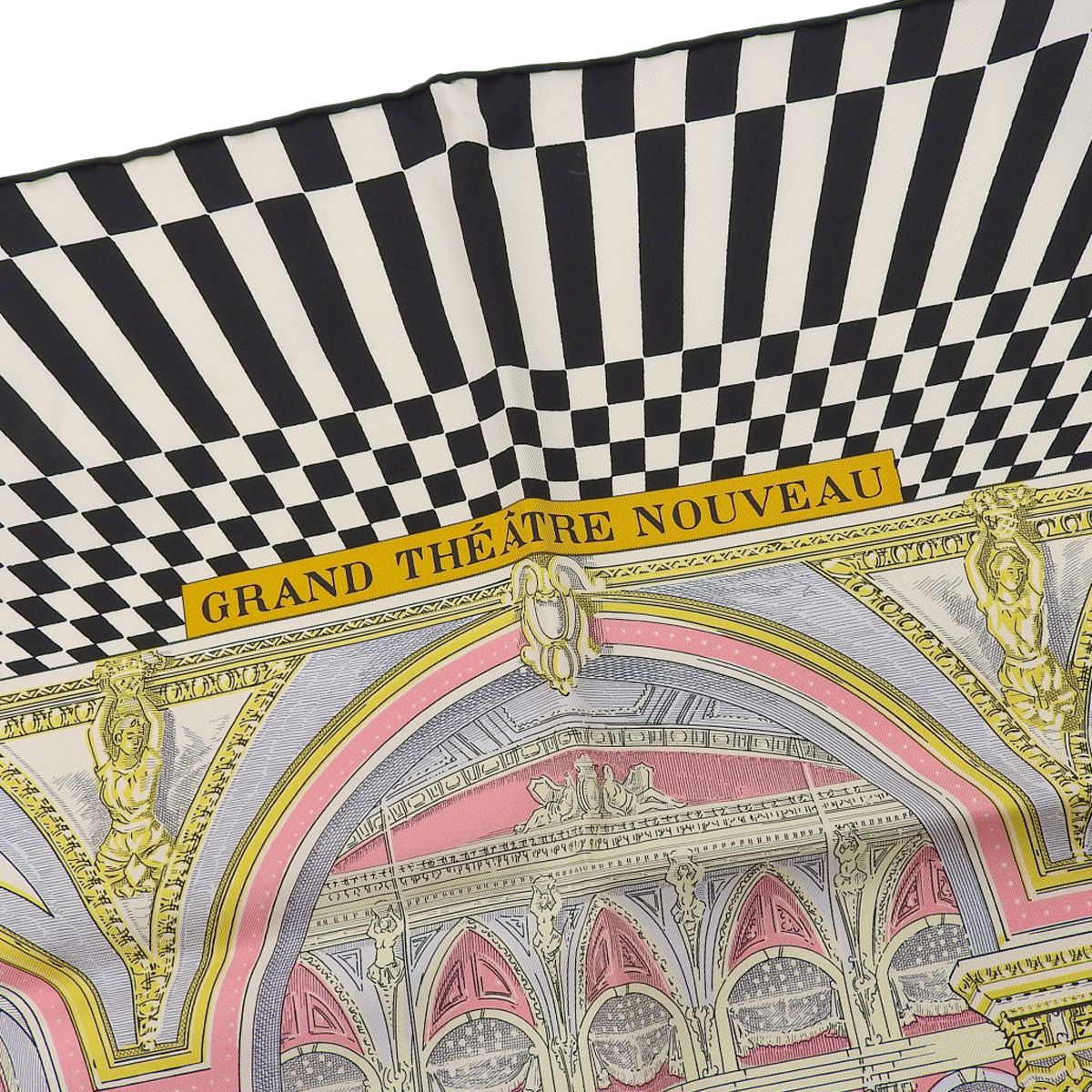 エルメス HERMES スカーフ90 カレ GRAND THEATRE NOUVEAU グラン