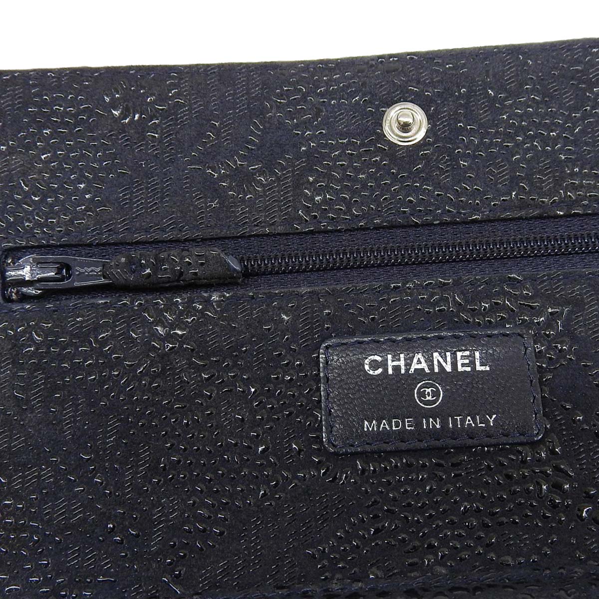 シャネル CHANEL チェーンウォレット ショルダーバッグ レザー ブラック レディース 18番台 4421