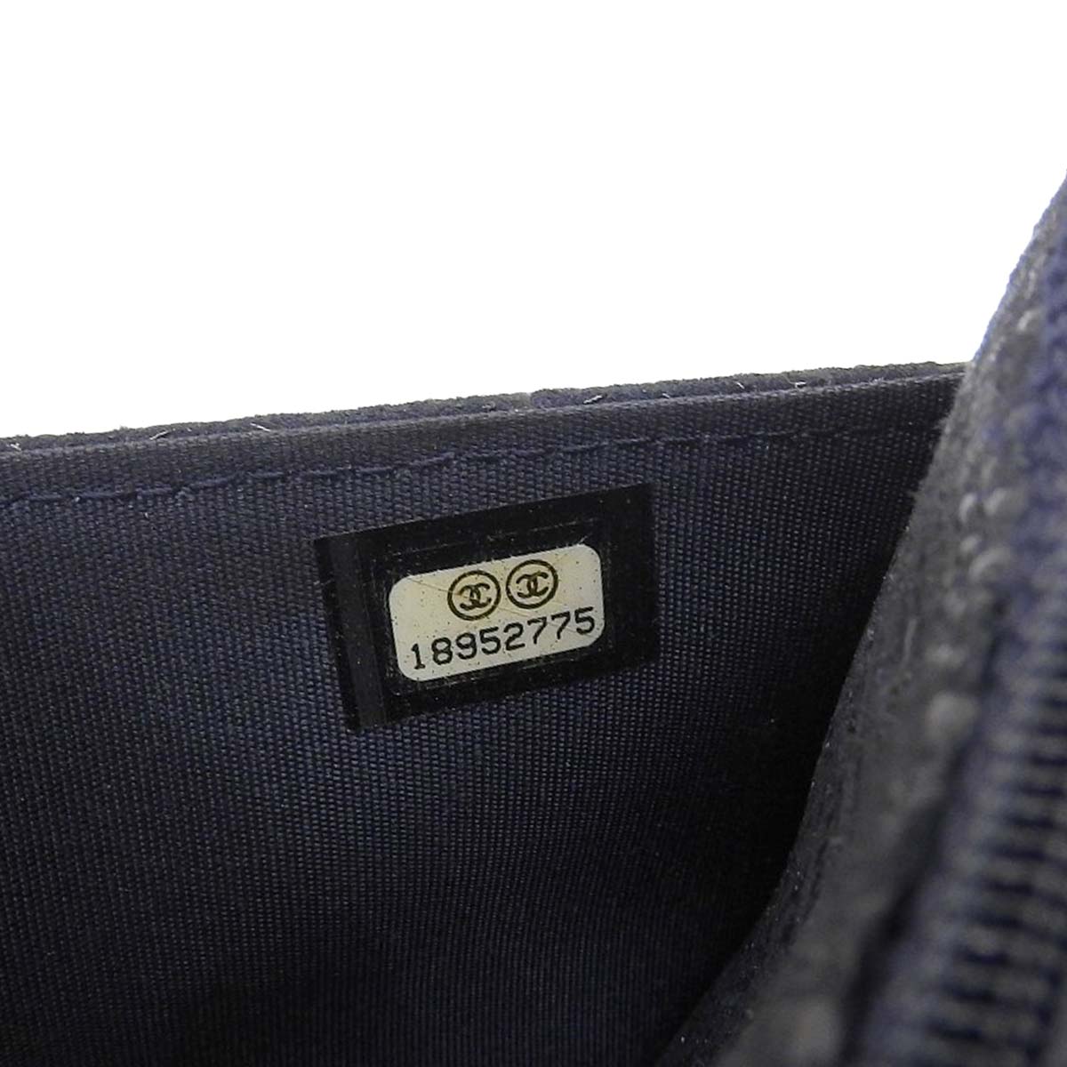 シャネル CHANEL チェーンウォレット ショルダーバッグ レザー ブラック レディース 18番台 4421