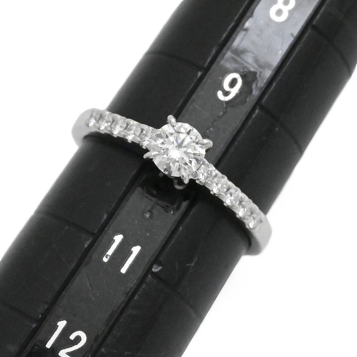 ミキモト MIKIMOTO Pt950 プラチナ ソリテールリング 一粒ダイヤ ダイヤ0.26ct 0.12ct サイズ10号 レディース  3924