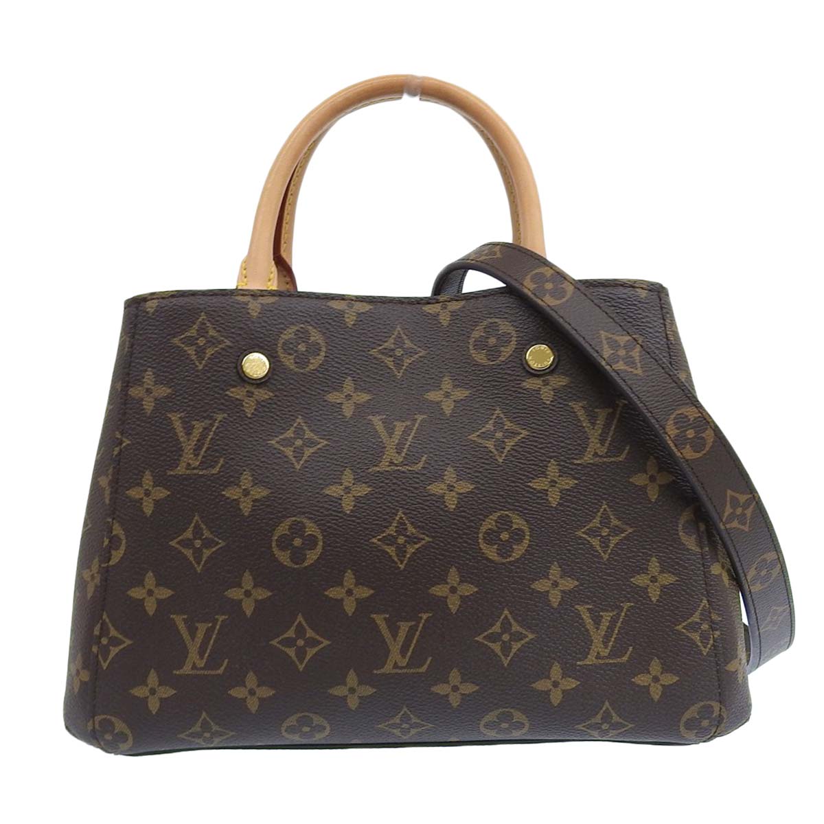 ルイヴィトン LOUIS VUITTON モノグラム モンテーニュBB 2way ショルダーバッグ 斜め掛け レディース M41055 4382