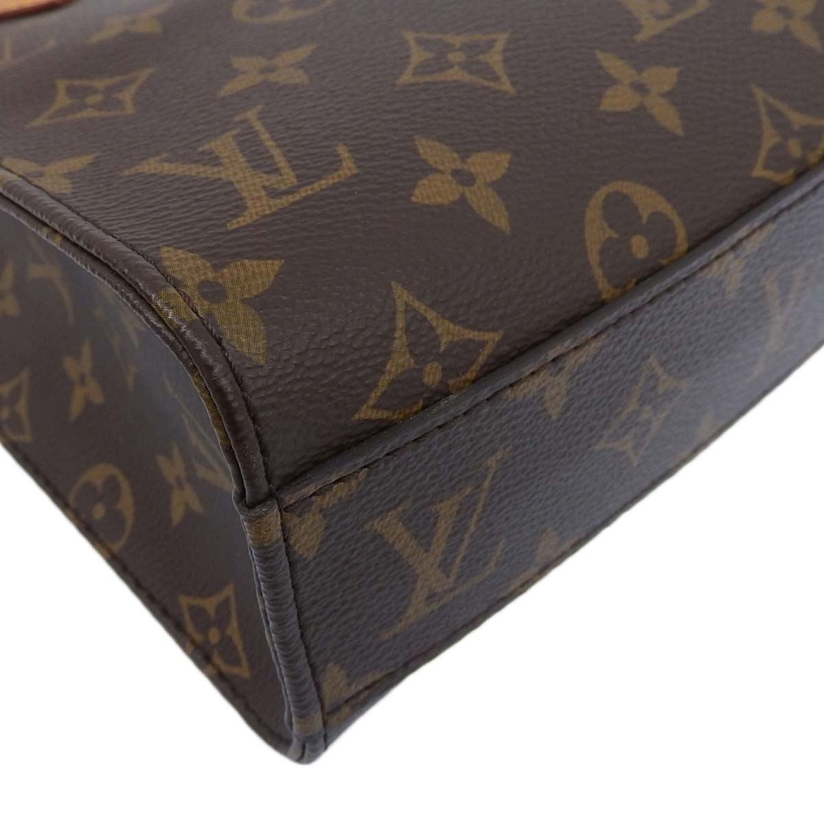 ルイヴィトン LOUIS VUITTON モノグラム サックプラBB 2way ショルダー 斜め掛け ハンドバック トート ストラップ付 レディース M46265 4383