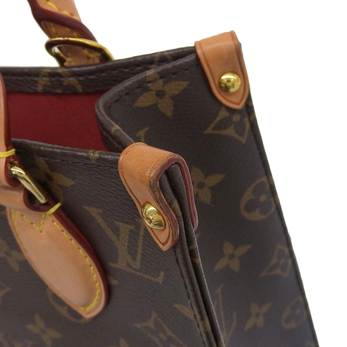 ルイヴィトン LOUIS VUITTON モノグラム サックプラBB 2way ショルダー 斜め掛け ハンドバック トート ストラップ付 レディース M46265 4383