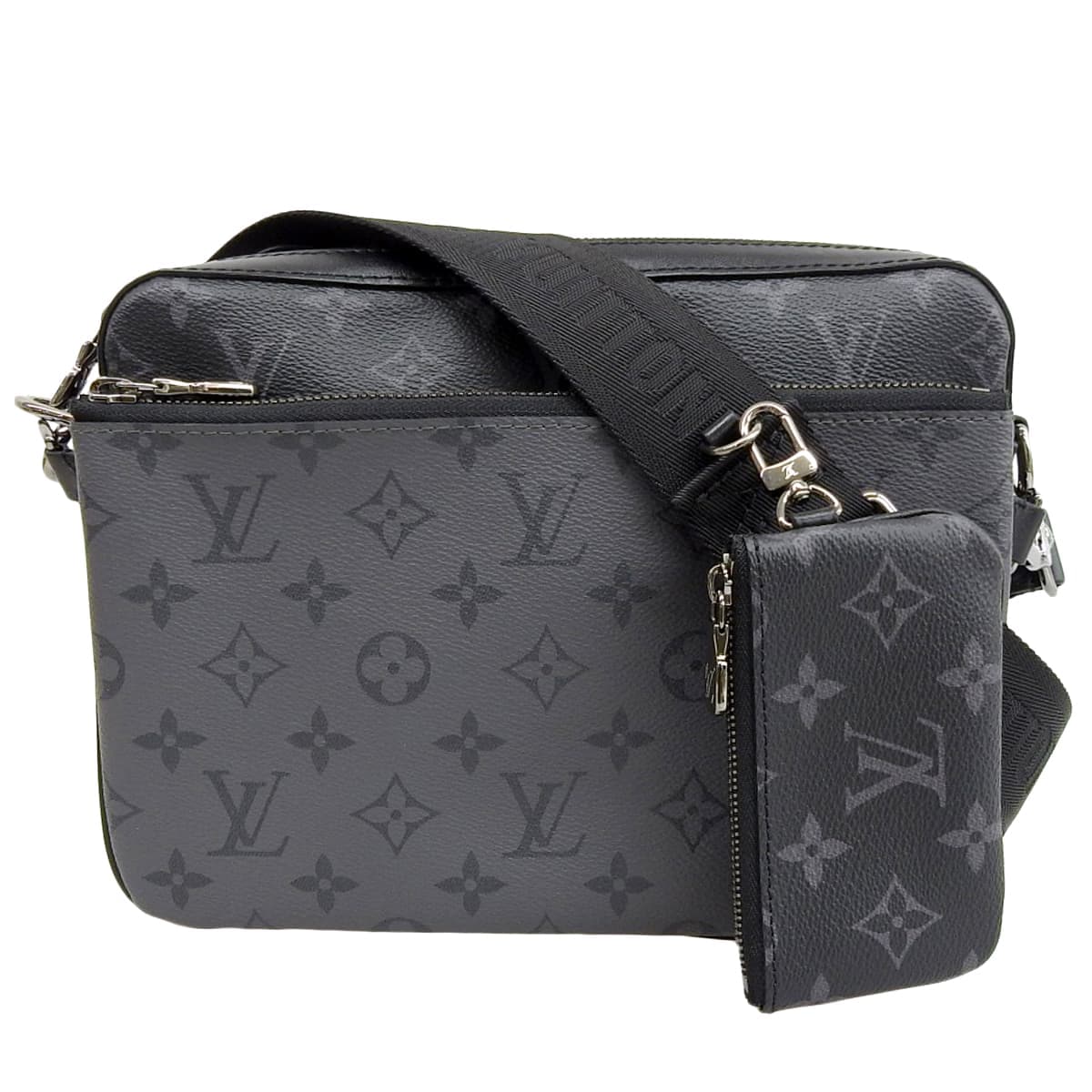 ルイヴィトン LOUIS VUITTON モノグラム エクリプス トリオ