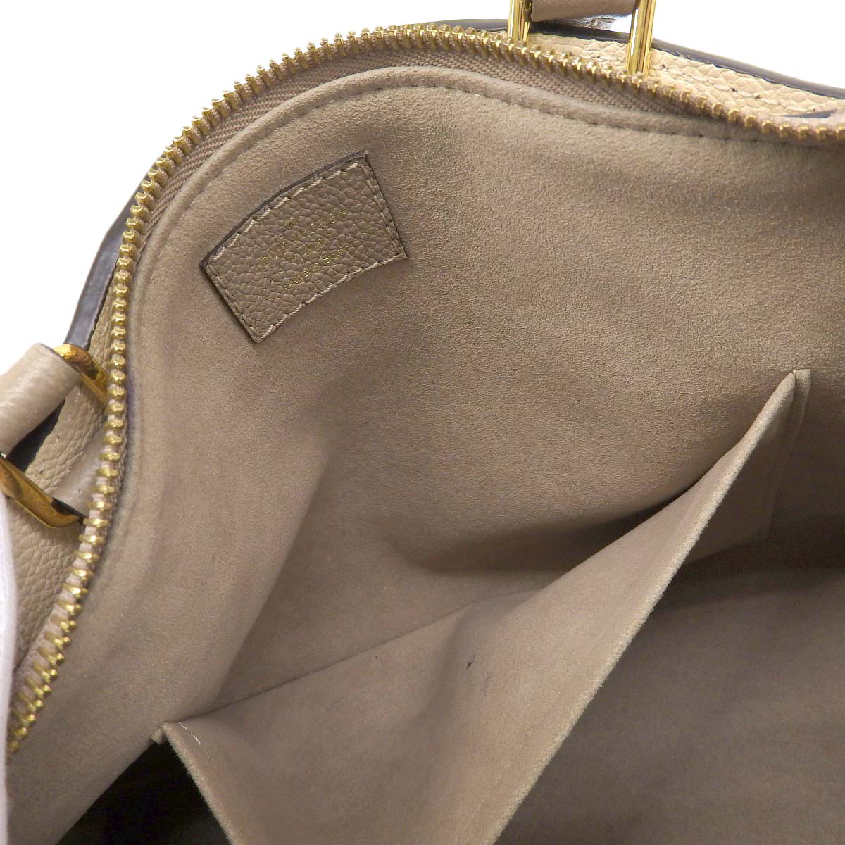 ルイヴィトン LOUIS VUITTON バイカラーモノグラム アンプラント プティパレ トゥルトレールクレーム グレージュ レディース M58914 4425