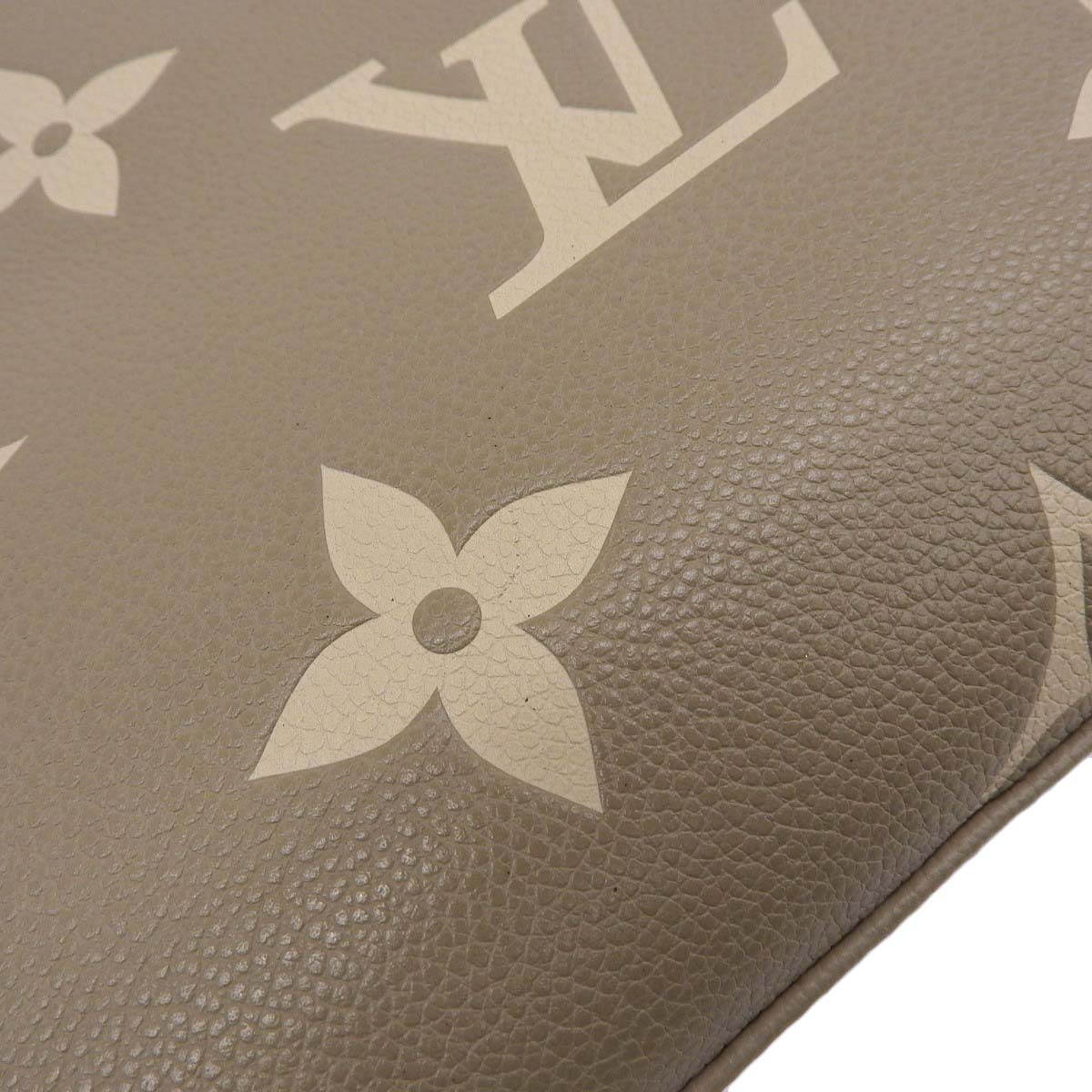 ルイヴィトン LOUIS VUITTON バイカラーモノグラム アンプラント プティパレ トゥルトレールクレーム グレージュ レディース M58914 4425
