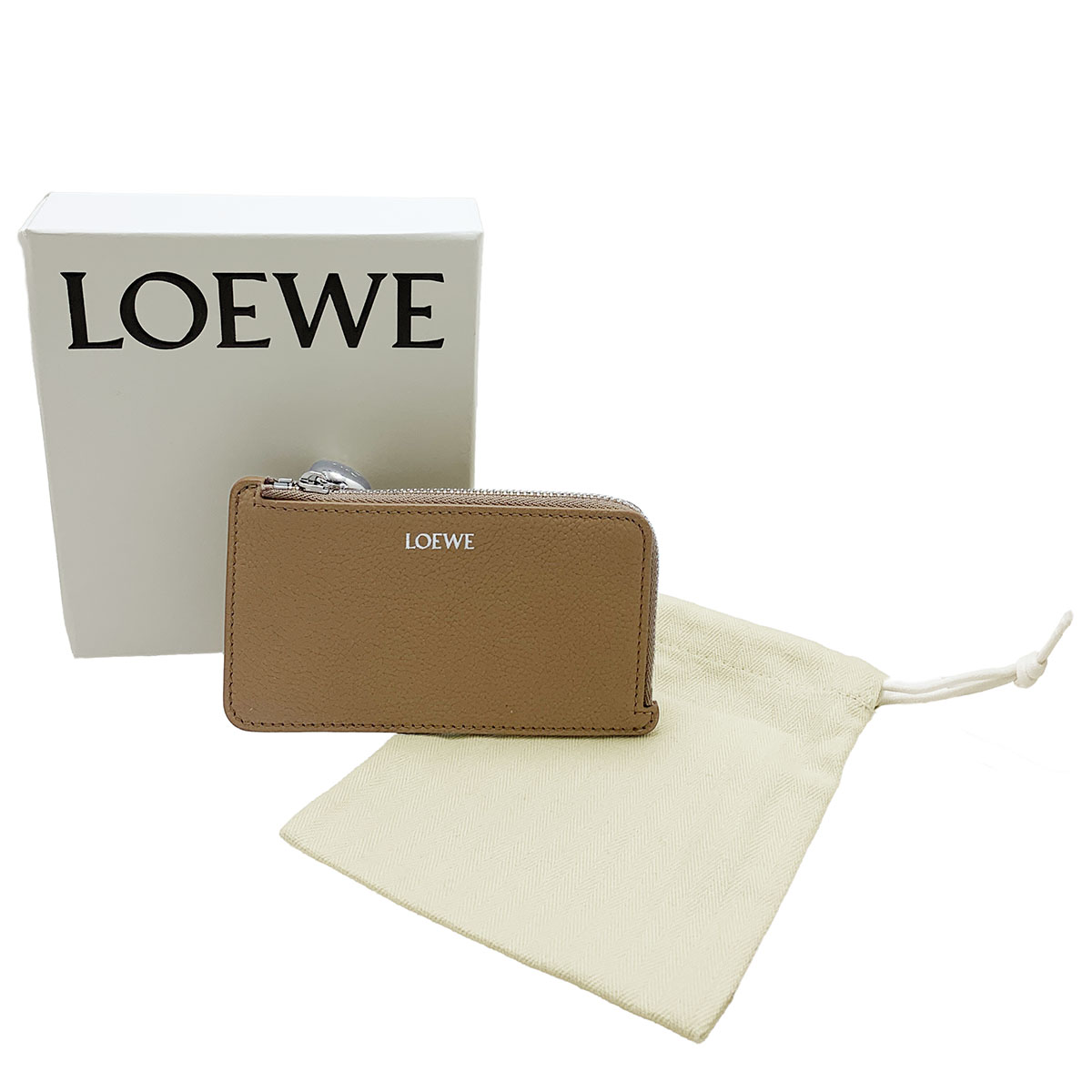未使用　LOEWE ロエベ　ケース　箱入 ロエベ LOEWE ぺブルコインケース カードホルダー 財布 レディース