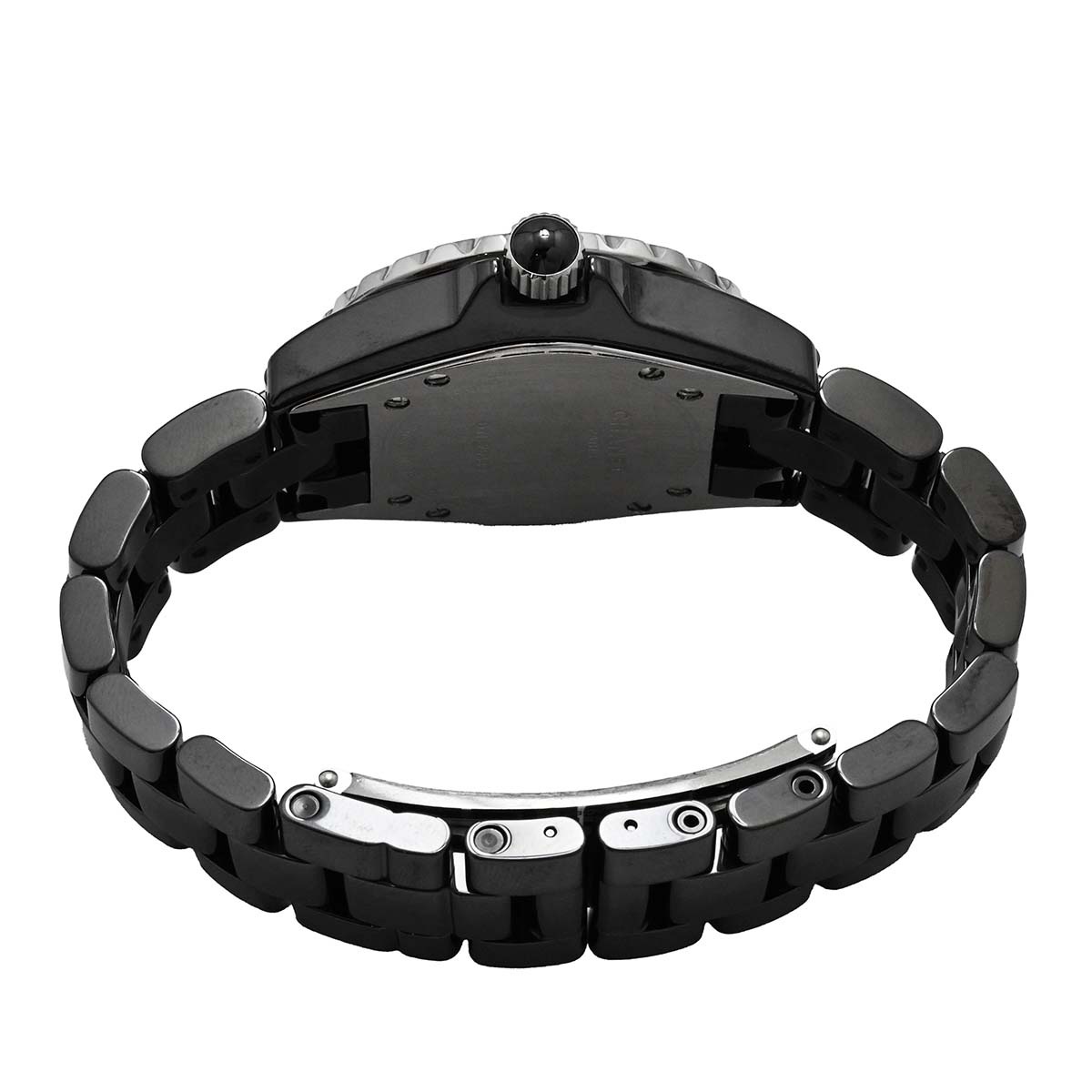シャネル CHANEL J12 ブラックセラミック H0682 クォーツ レディース 33ｍｍ デイト 腕時計 H0682 3547