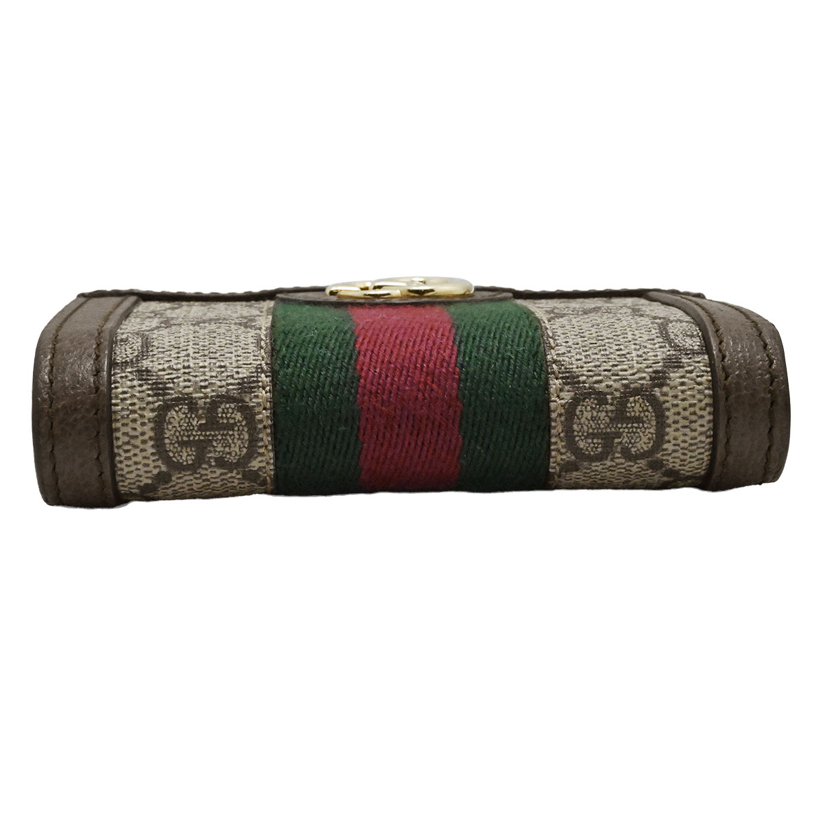 グッチ GUCCI GGスプリーム オフィディア 二つ折り財布 シェリーライン コンパクトウオレットレディース  3978