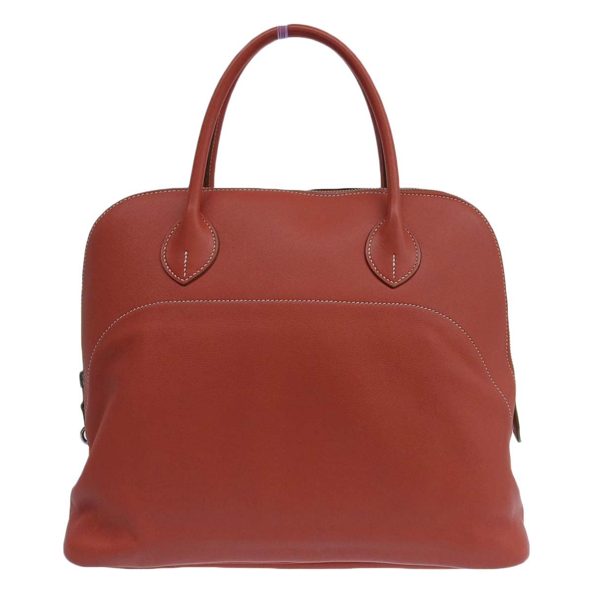 エルメス HERMES ボリードリラックス ハンドバッグ ヴォーキッシム ローズ系 レディース R□刻印 2014 4470