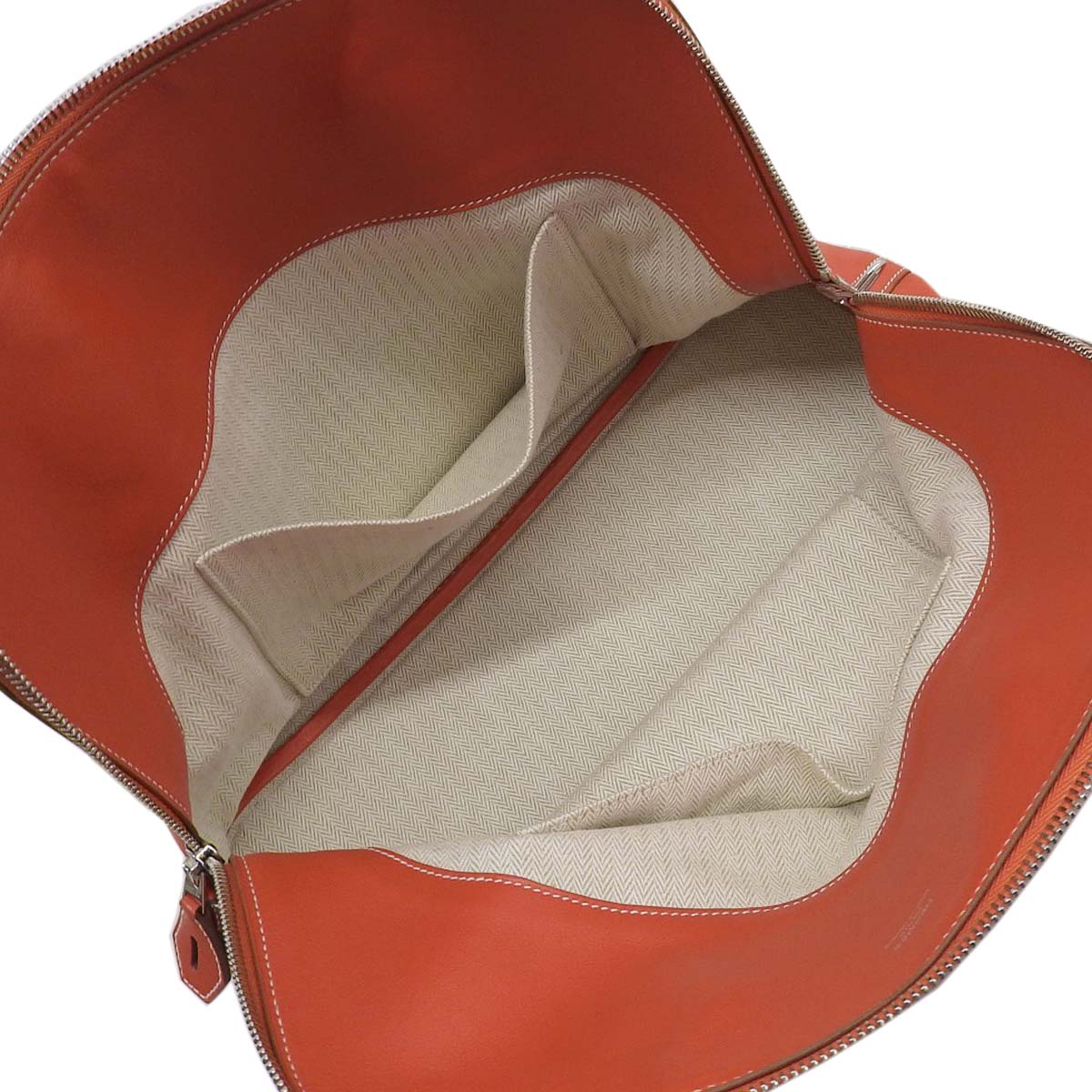 エルメス HERMES ボリードリラックス ハンドバッグ ヴォーキッシム ローズ系 レディース R□刻印 2014 4470