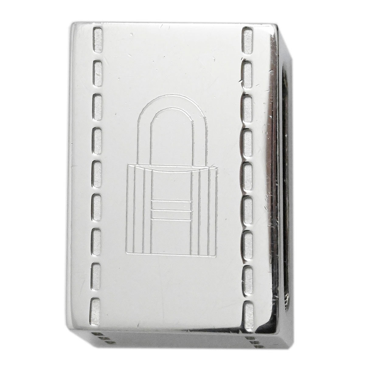 エルメス HERMES ツイリー スカーフリング ホースシュー カデナ ロゴ 3