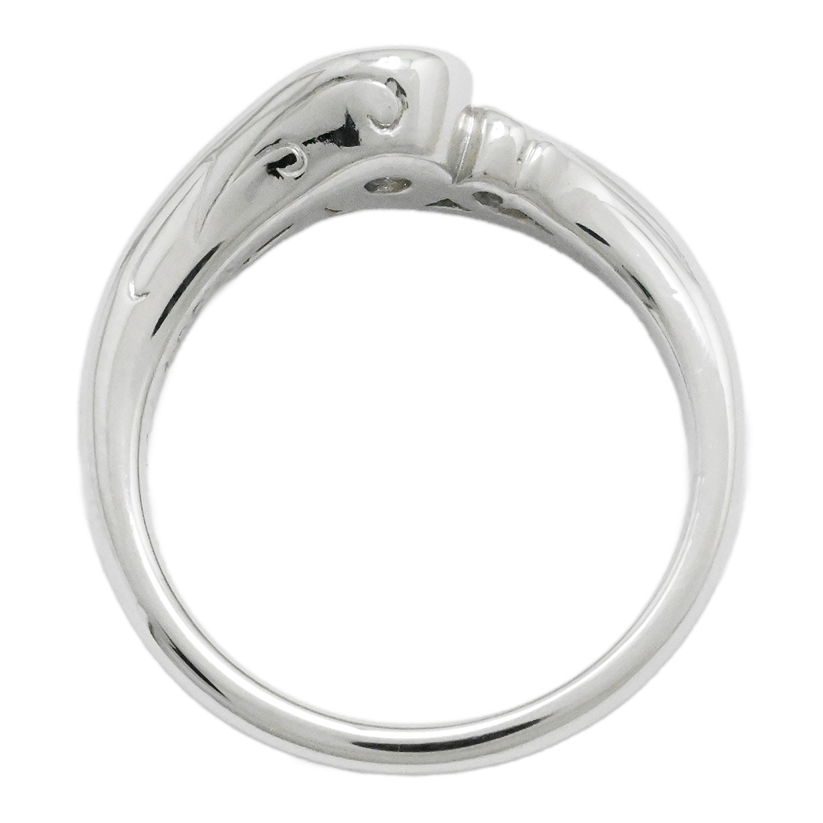 K.UNO ケイウノ PT900 プラチナ ダイヤ0.304ct リング サイズ9号 レディース  3974