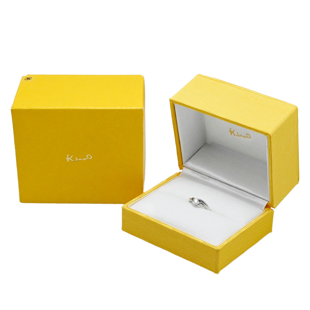 K.UNO ケイウノ PT900 プラチナ ダイヤ0.304ct リング サイズ9号 レディース  3974