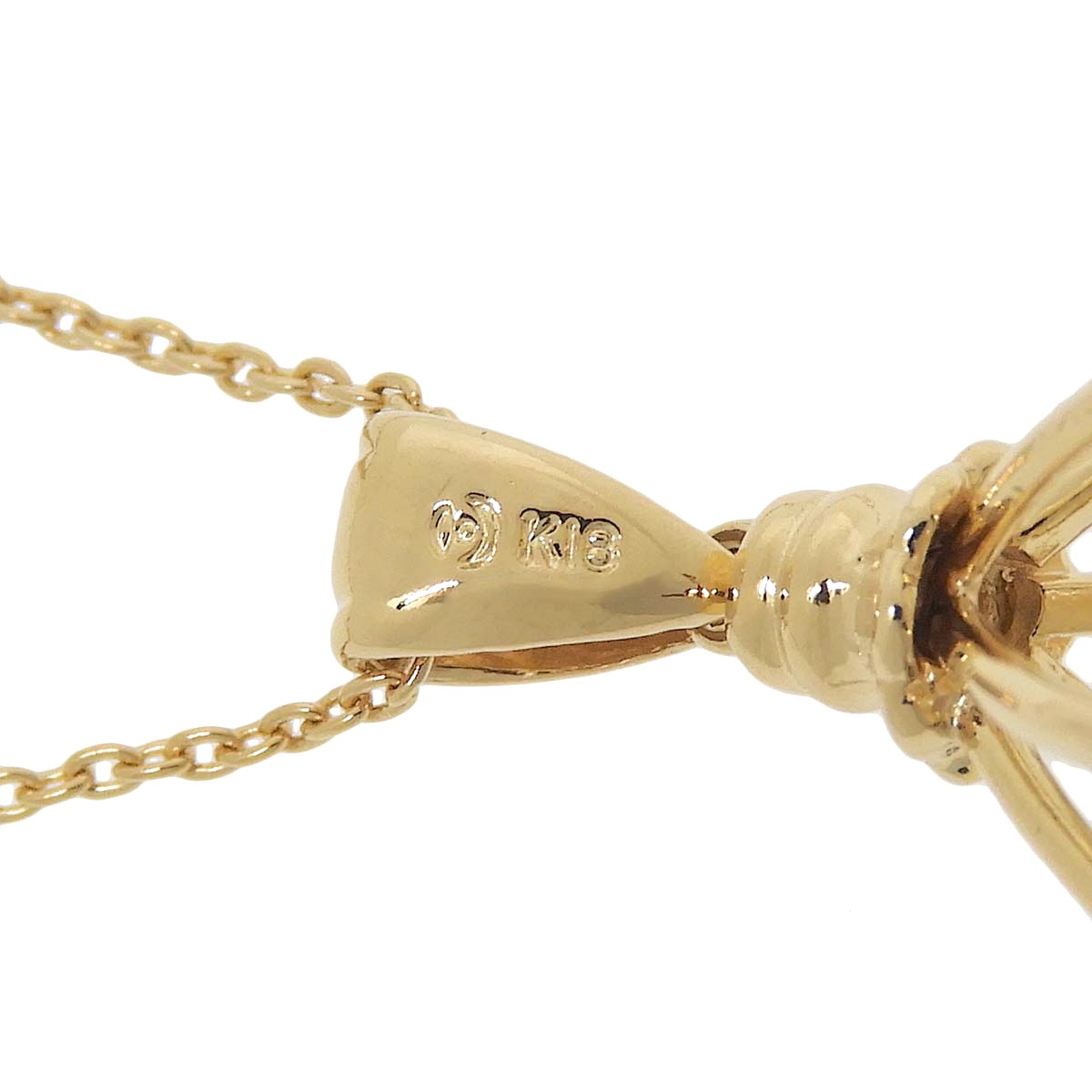 タサキ TASAKI ロングネックレス K18 パール レディース 4783