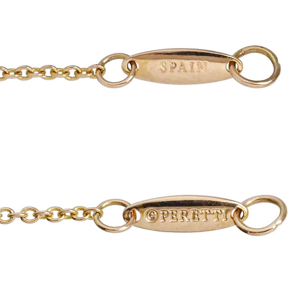 ティファニー TIFFANY & Co. 750PG ピンクゴールド ダイヤ バイザヤード ブレスレット レディース  3554