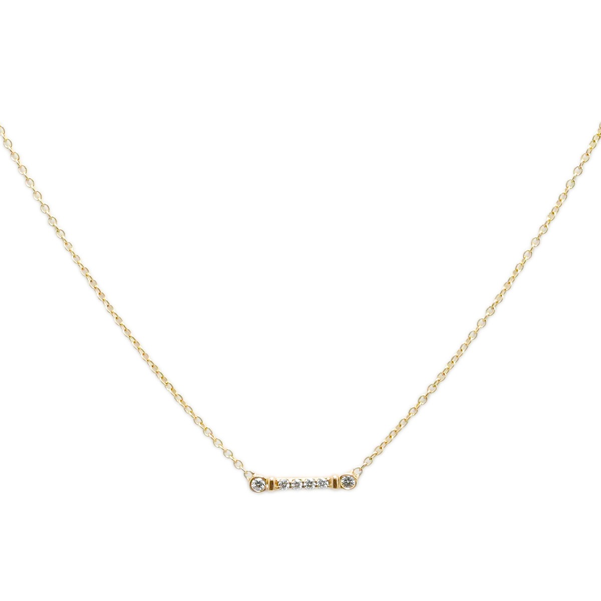 ティファニー TIFFANY & Co. フルール ド リス キーバー 750PG ローズゴールド ピンクゴールド ダイヤ ネックレス レディース  3770