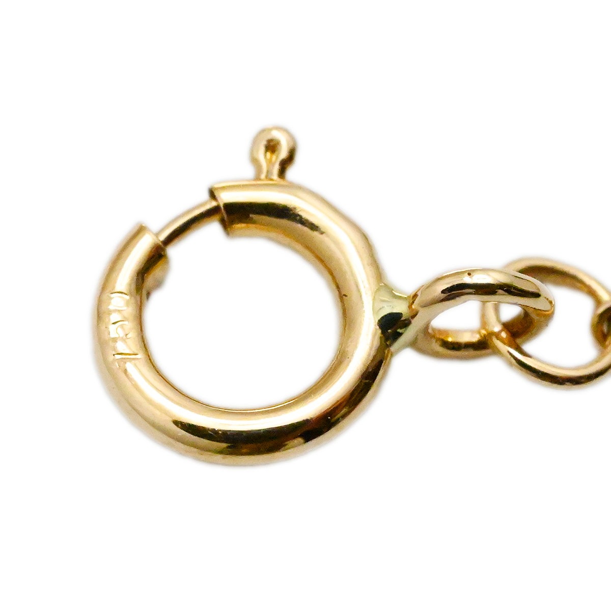 ティファニー TIFFANY & Co. フルール ド リス キーバー 750PG ローズゴールド ピンクゴールド ダイヤ ネックレス レディース  3770