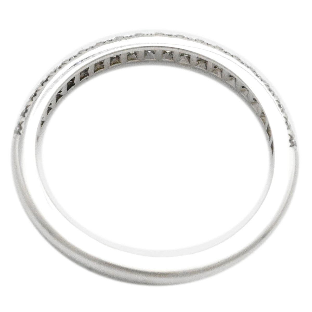 ティファニー TIFFANY & Co. Pt950 プラチナ ソレスト ハーフダイヤ