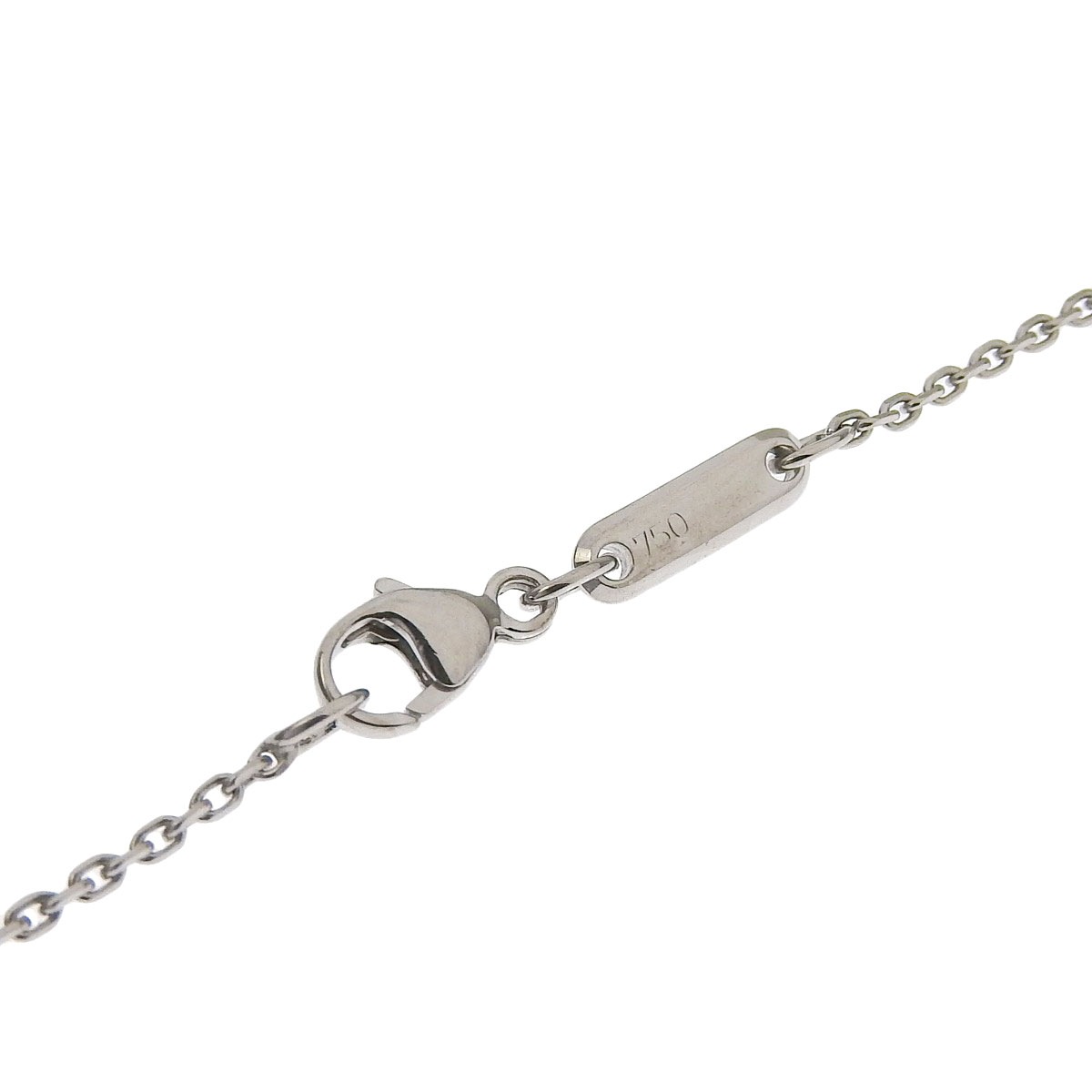 ショパール Chopard ハッピーアモーレ ハート ネックレス 750ＷG ダイヤモンド レディース 8523