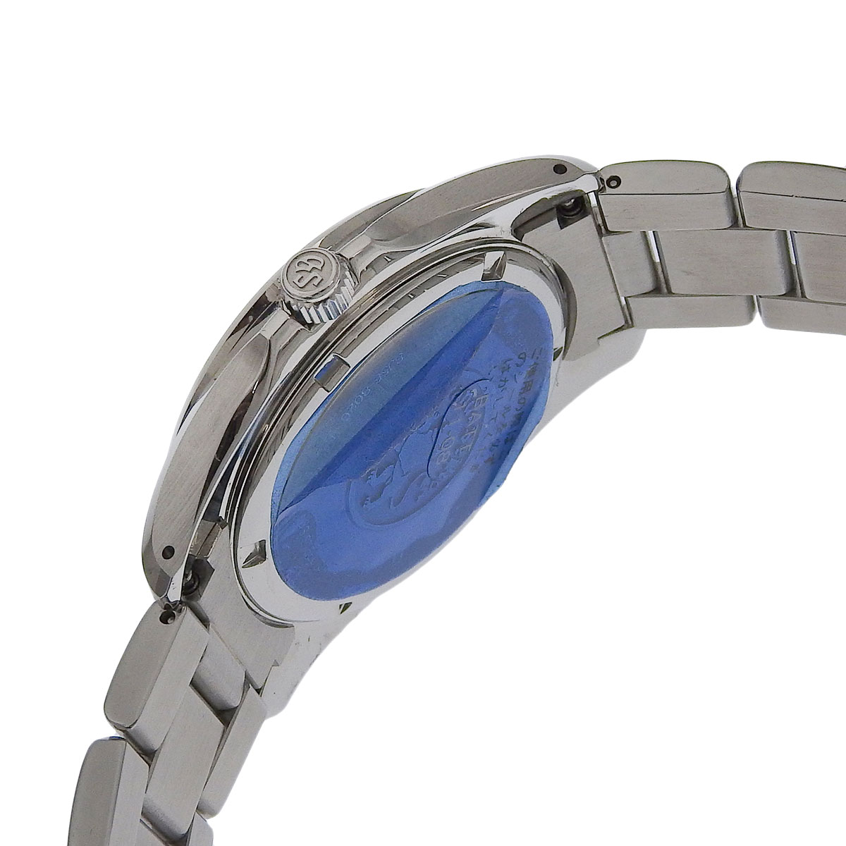 セイコー SEIKO グランドセイコー クォーツ 腕時計 SS ブルー文字盤 メンズ 8J56-8020 SBGF019 8966