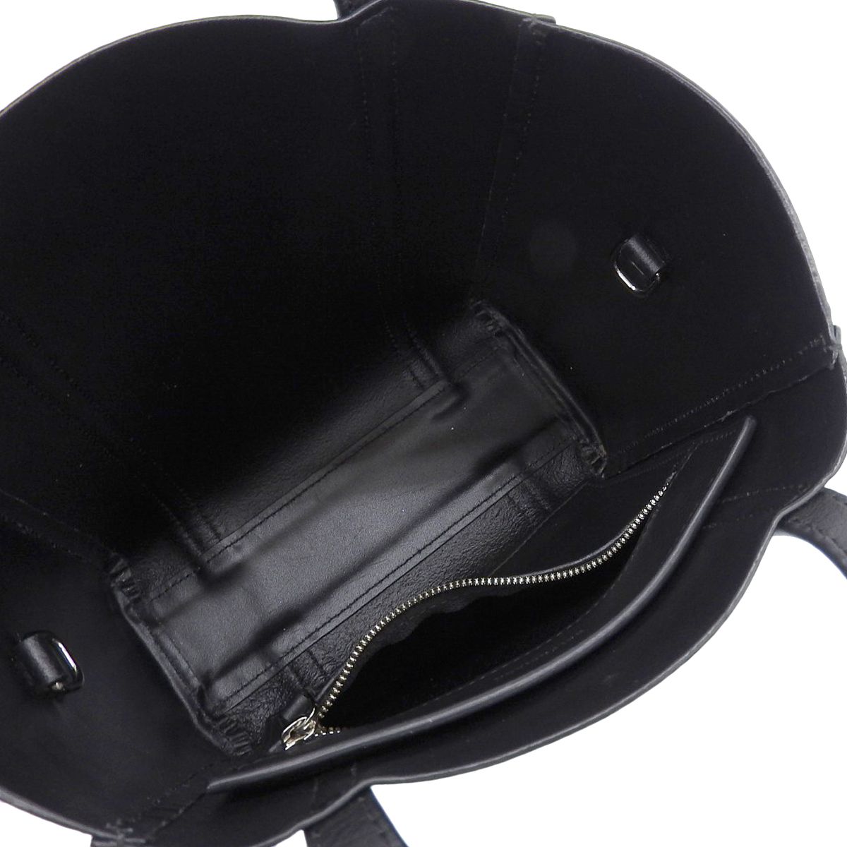 バレンシアガ BALENCIAGA エブリディ トートバッグ ショルダー 2WAY 型押しレザー ブラック レディース 551815 4124