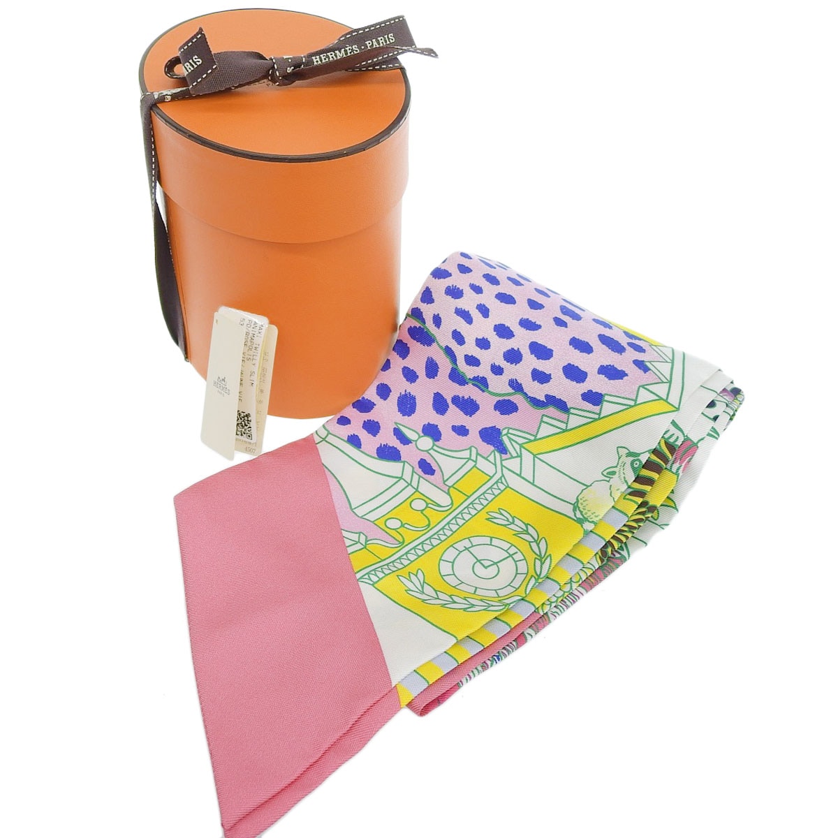 エルメス HERMES アニマポリス ANIMAPOLIS マキシツイリー シルク マルチカラー レディース  4006