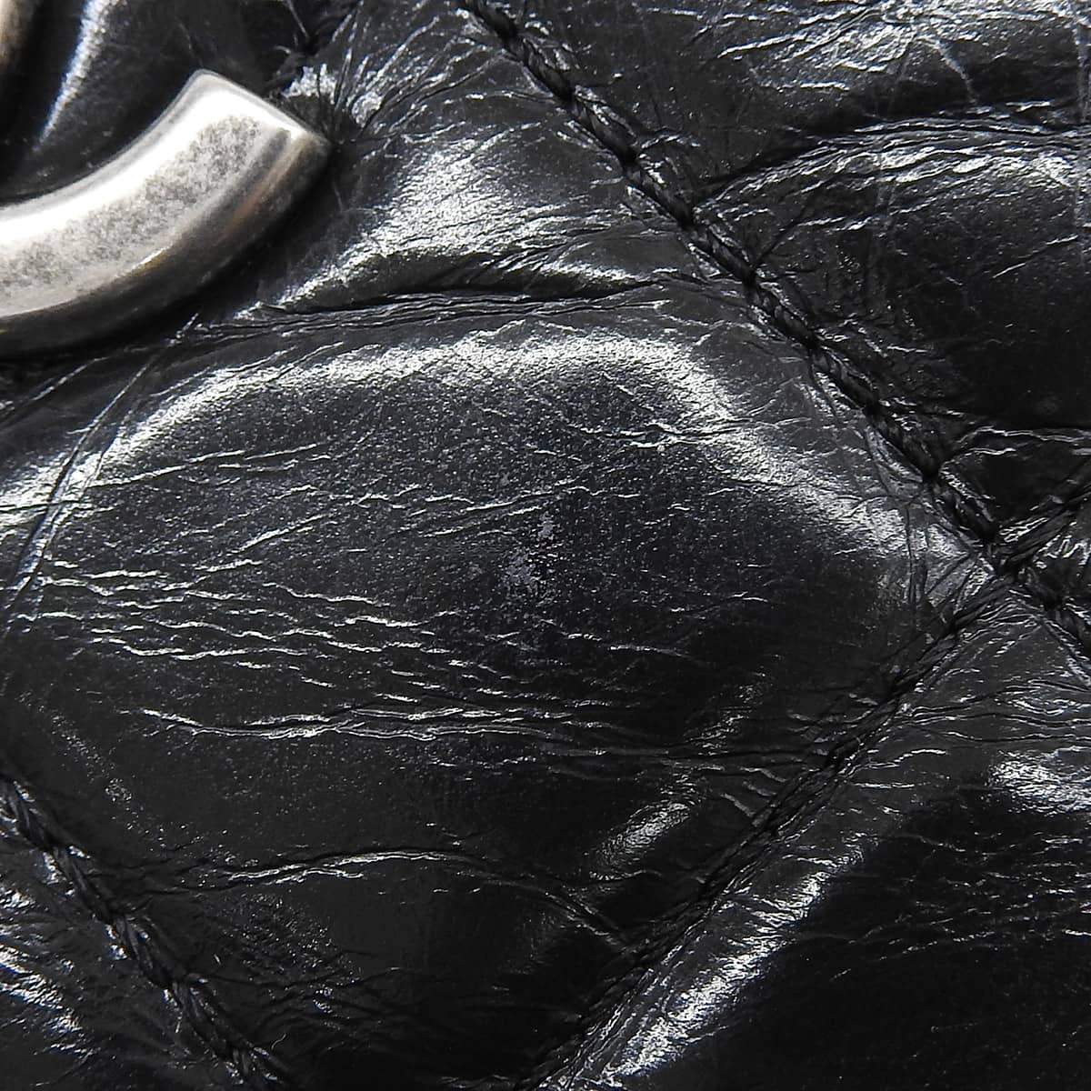 シャネル CHANEL チェーントート マトラッセ ココマーク レザー ブラック レディース 20番台 4659