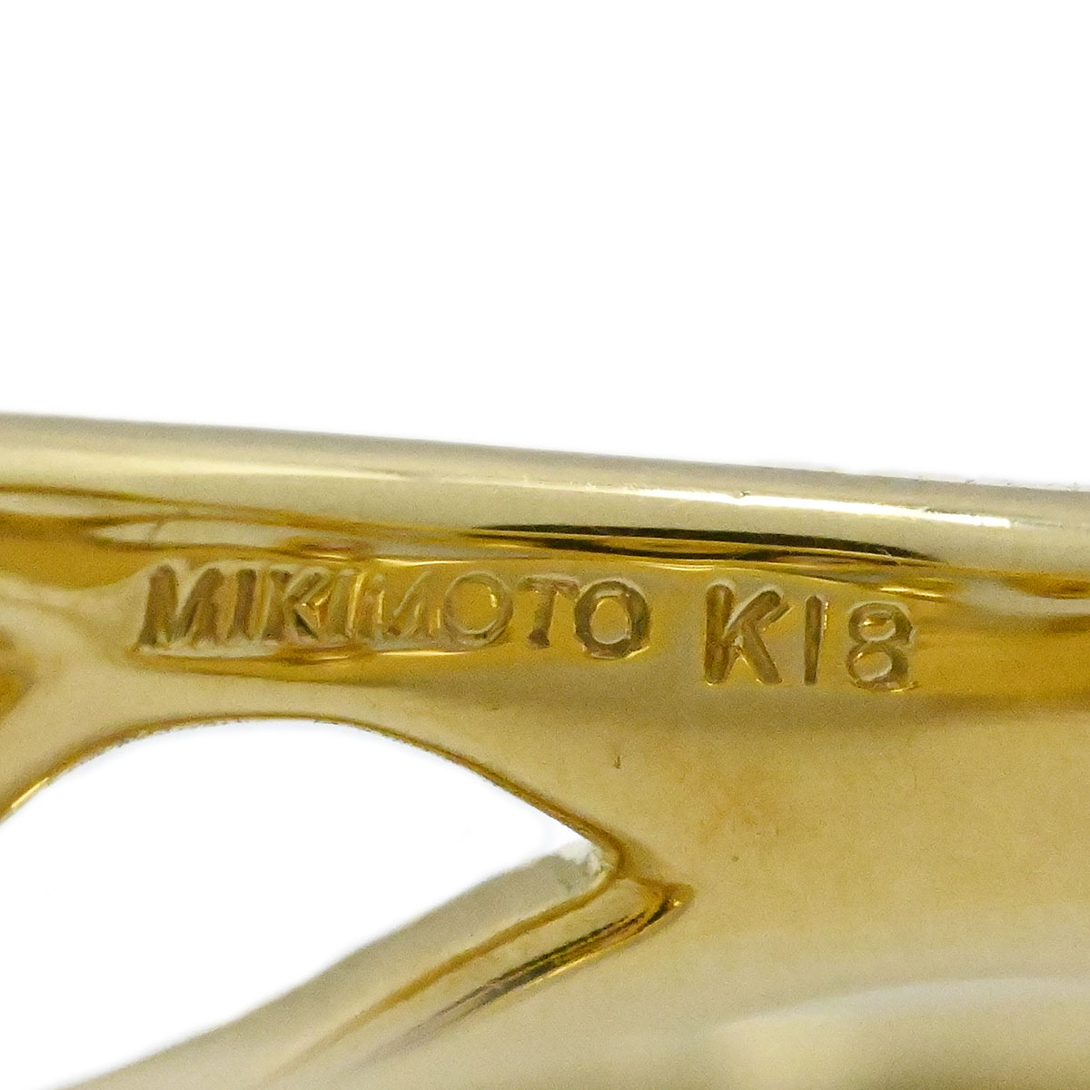 ミキモト MIKIMOTO K18YG イエローゴールド マルチカラーストン イエローダイヤ 0.03ct ピンクサファイア シトリン リング 7.5号  3932