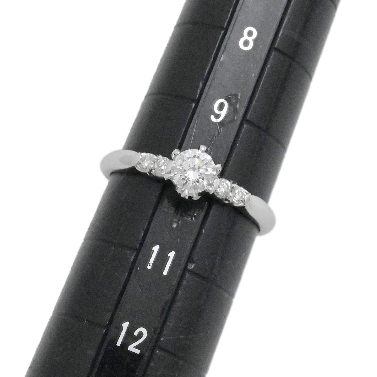 PT900 ダイヤ0.283ct D SI-1 EXCELLENT 一粒ダイヤモンド サイズ10号