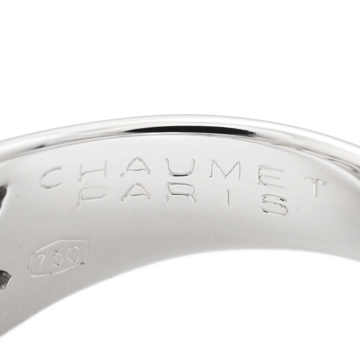 ショーメ CHAUMET 750WG ホワイトゴールド ダイヤ ヴェニス リング 9.5号 レディース  3574