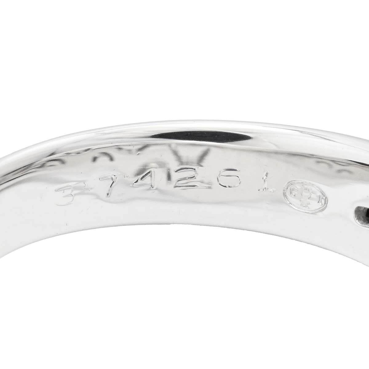 ショーメ CHAUMET 750WG ホワイトゴールド ダイヤ ヴェニス リング 9.5号 レディース  3574