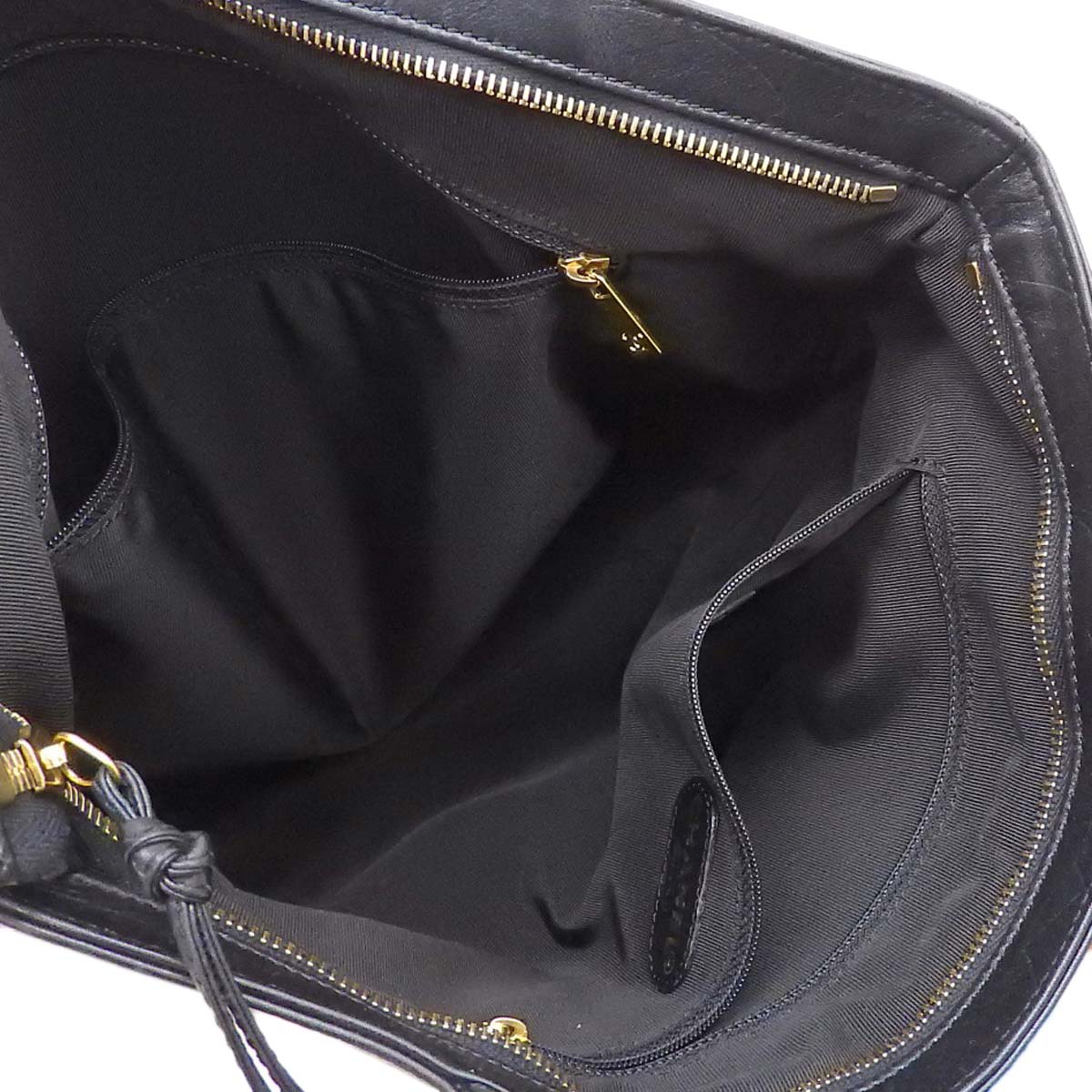 シャネル CHANEL ココマーク トート バッグ レザー ブラック レディース メンズ 男女兼用 4274