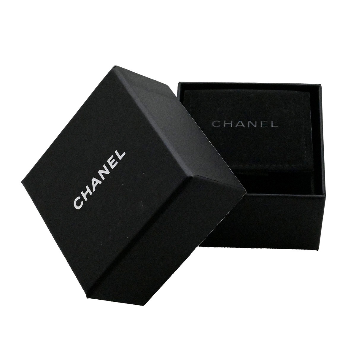 シャネル CHANEL 12A ココマーク プラスチック シルバーカラー リング 13号 レディース 3701