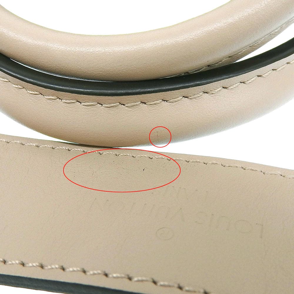 ルイヴィトン LOUIS VUITTON オンマイサイドPM 2WAY ハンドバッグ ショルダー 斜め掛け レザー モノグラム グレージュ レディース M57729 4661