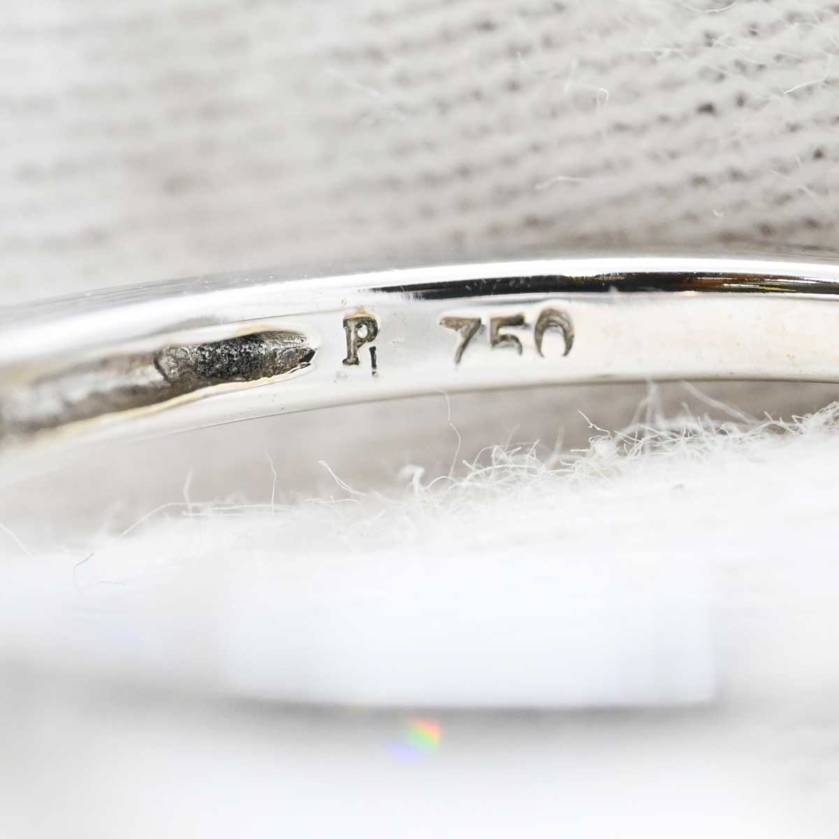 ポンテヴェキオ PONTE VECCHIO K18ＷG ダイヤ0.09ct エタニティリング 9号  3323