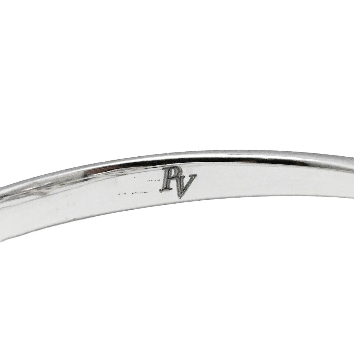 ポンテヴェキオ PONTE VECCHIO K18WG ホワイトゴールド ダイヤ0.43ct リング 12号 レディース  3693