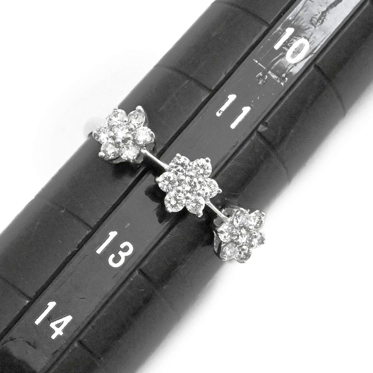 ポンテヴェキオ PONTE VECCHIO K18WG ホワイトゴールド ダイヤ0.43ct リング 12号 レディース  3693