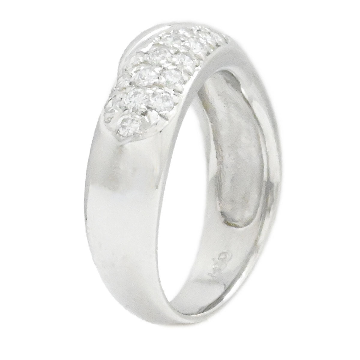 セイコー SEIKO  Pt900 ダイヤ0.31ct プラチナ ダイヤモンド リング サイズ12号 レディース  3935