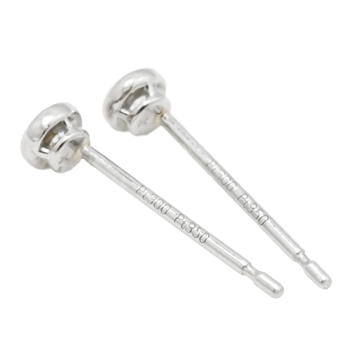 ヴァンドーム V/D Vendome Aoyama PT950/900 ダイヤ1粒 スタッド