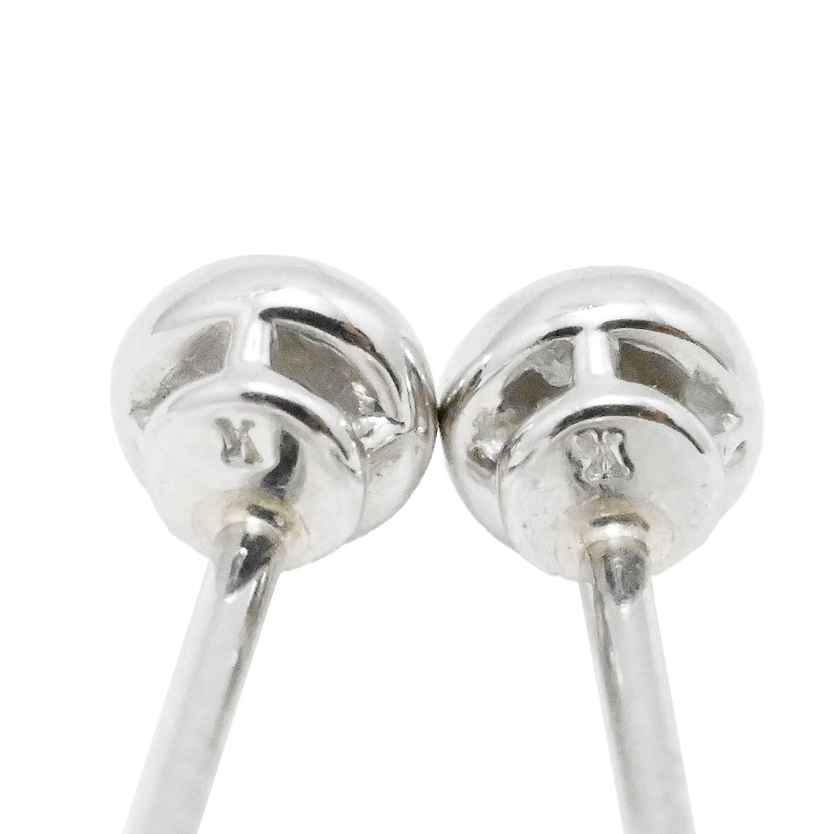 ヴァンドーム V/D Vendome Aoyama PT950/900 ダイヤ1粒 スタッド