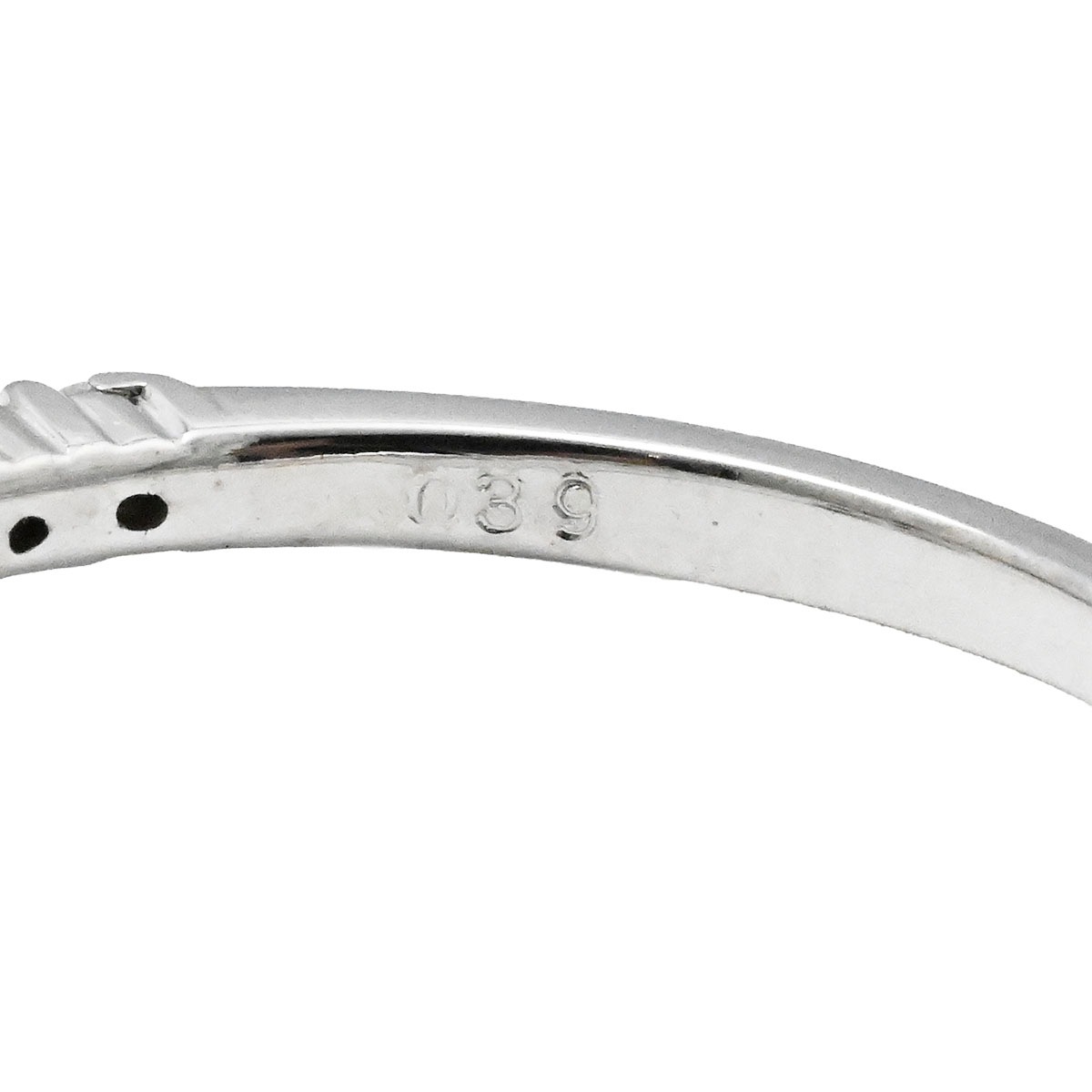 ポンテヴェキオ PONTE VECCHIO K18WG ホワイトゴールド ダイヤ0.39ct リング 11号 レディース  3694