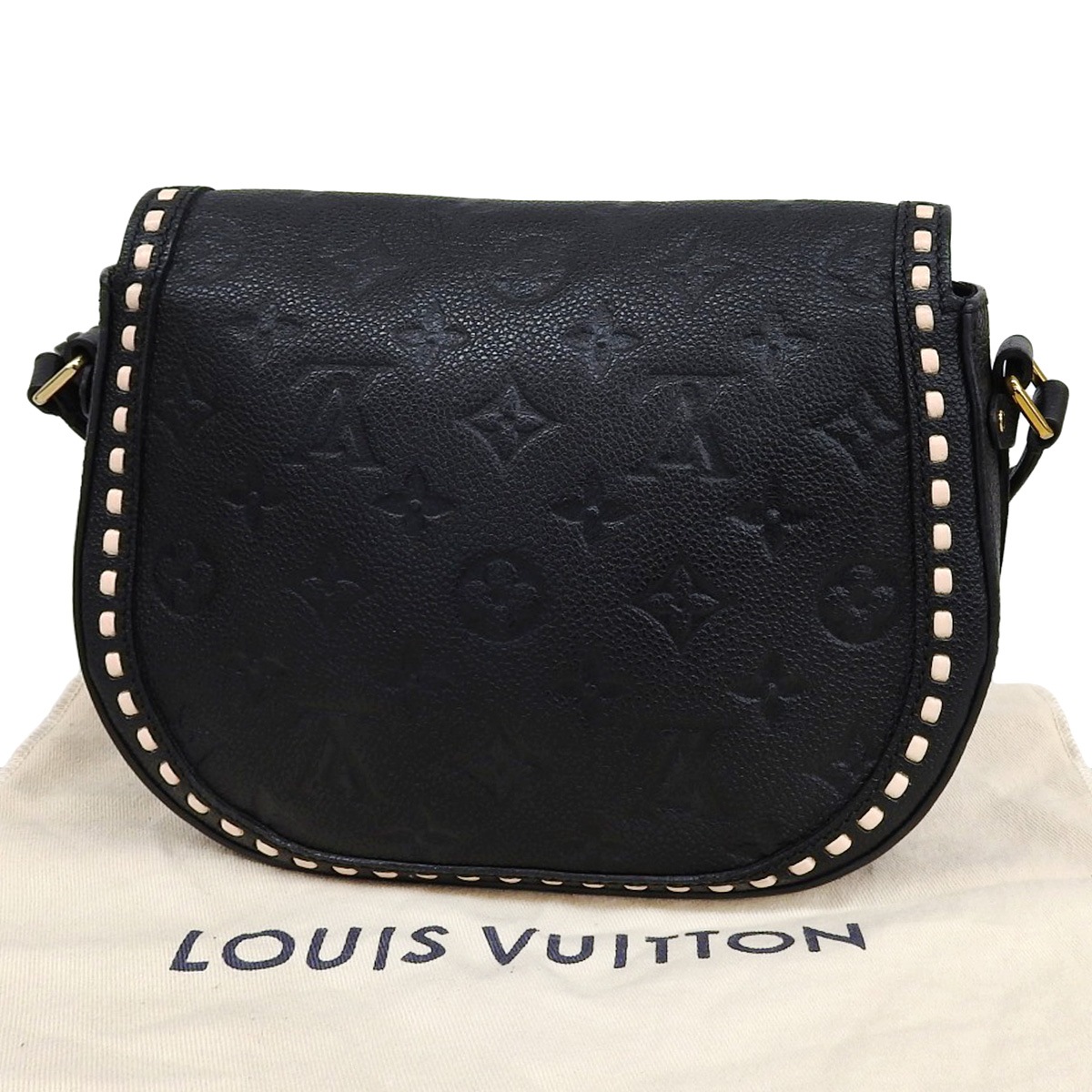 ルイヴィトン LOUIS VUITTON モノグラムアンプラント ジュノ ショルダーバッグ 斜め掛け フリンジ ブラック レディース M43143 4663